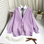 Moodne naiste vest nööpide ja taskutega