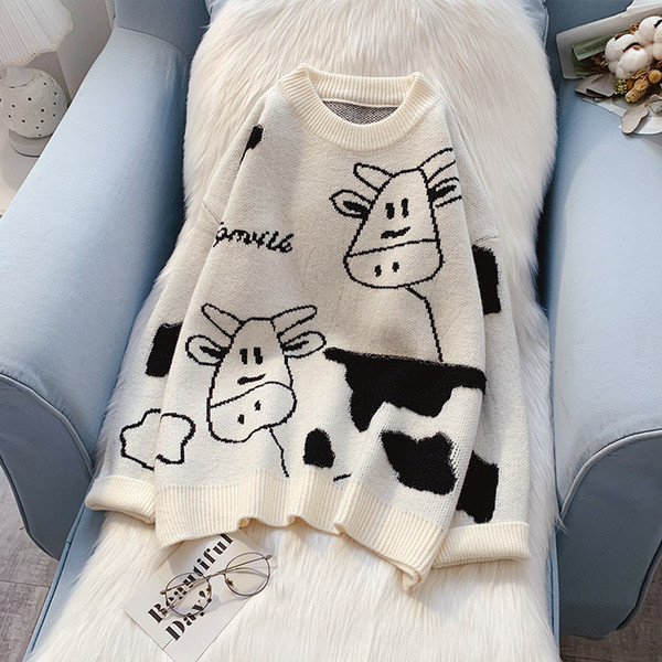 Νέο μοντέλο  γυναικείο πουλόβερ με οβάλ λαιμόκοψη