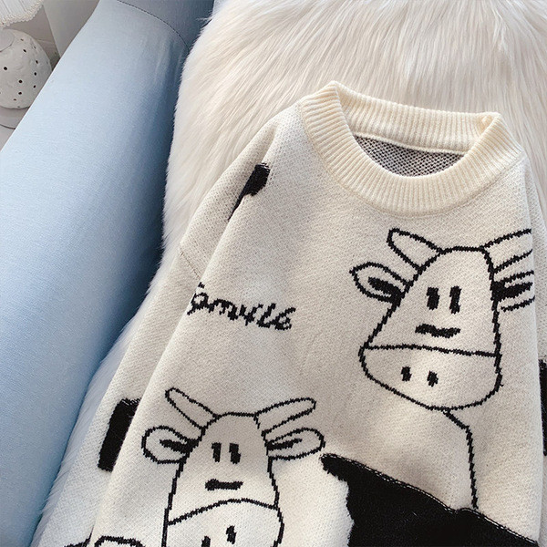 Νέο μοντέλο  γυναικείο πουλόβερ με οβάλ λαιμόκοψη