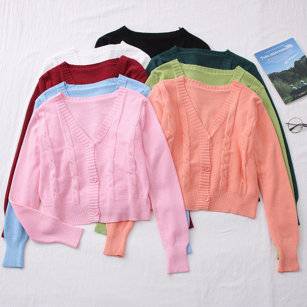 Ženski moderan prsluk s gumbima i V izrezom