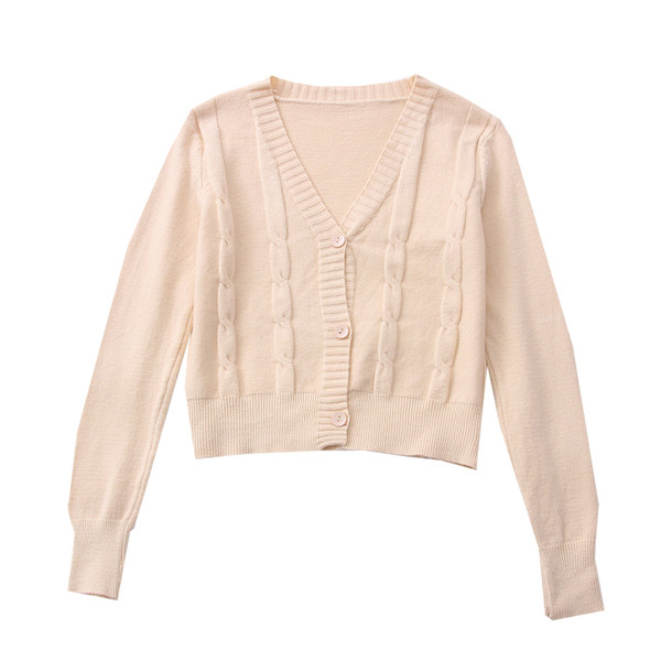 Ženski moderan prsluk s gumbima i V izrezom