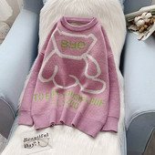 Vabaaja naiste kampsun ovaalse kaelusega - lai mudel