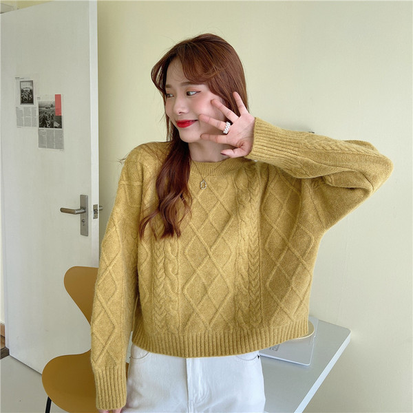 Moodne naiste kampsun – pikkade varrukate ja ovaalse kaelusega