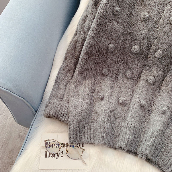 Γυναικείο casual πουλόβερ - κλασικό  μοντέλο