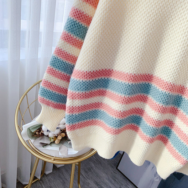 Naiste vabaaja kampsun - lai polo kraega mudel