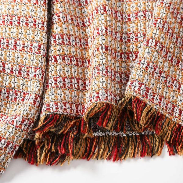 Lai kampsun polo krae ja narmastega