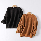 Sügis-talvine sviiter naistele tavaline mudel