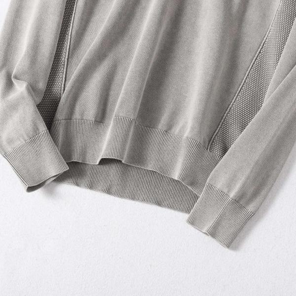 Spits kaelusega meeste kampsun tavaline mudel