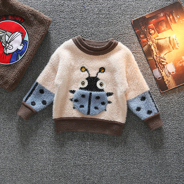 Uus mudel tikanditega laste kampsun poistele