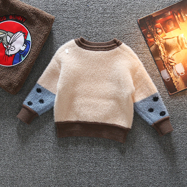 Uus mudel tikanditega laste kampsun poistele