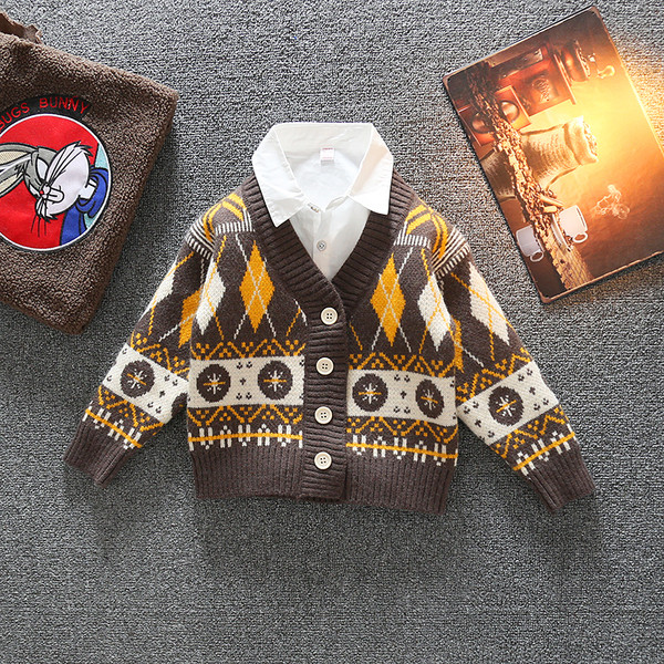 Uue mudeli nööpidega lastevest poistele