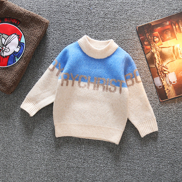 Novi model dječjeg džempera s natpisom za dječake