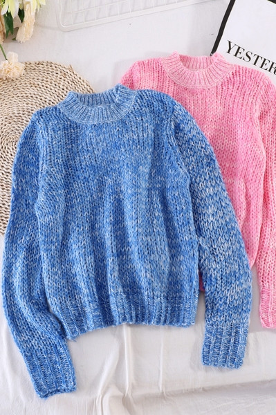 Casual γυναικείο πουλόβερ κλασικό μοντέλο κατάλληλο για το χειμώνα