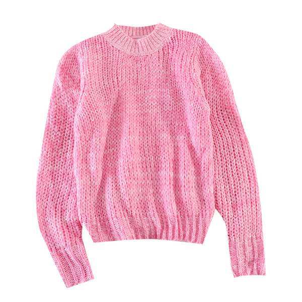 Casual γυναικείο πουλόβερ κλασικό μοντέλο κατάλληλο για το χειμώνα