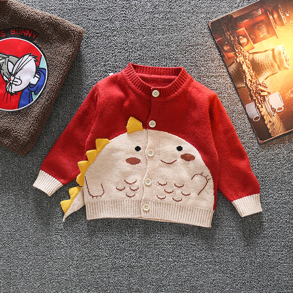 Moodne tikandiga ja ümara kaelusega lastevest poistele