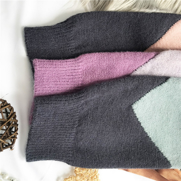 Νέο μοντέλο γυναικείο πουλόβερ με στρογγυλή λαιμόκοψη