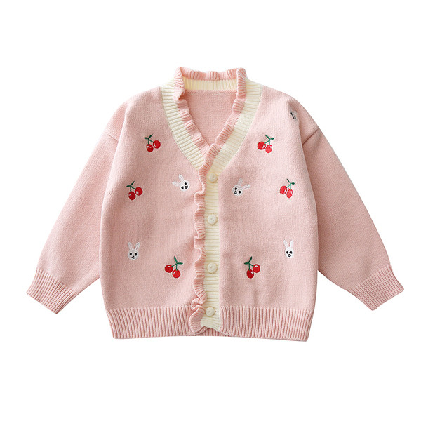 Μοντέρνα παιδική ζακέτα με κέντημα