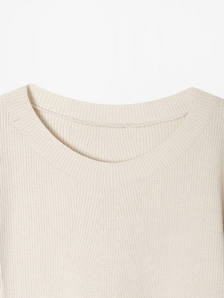 Naiste vabaaja kampsun õhukesest kudumisest