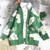 Модерна дамска жилетка - с копчета и шпиц деколте