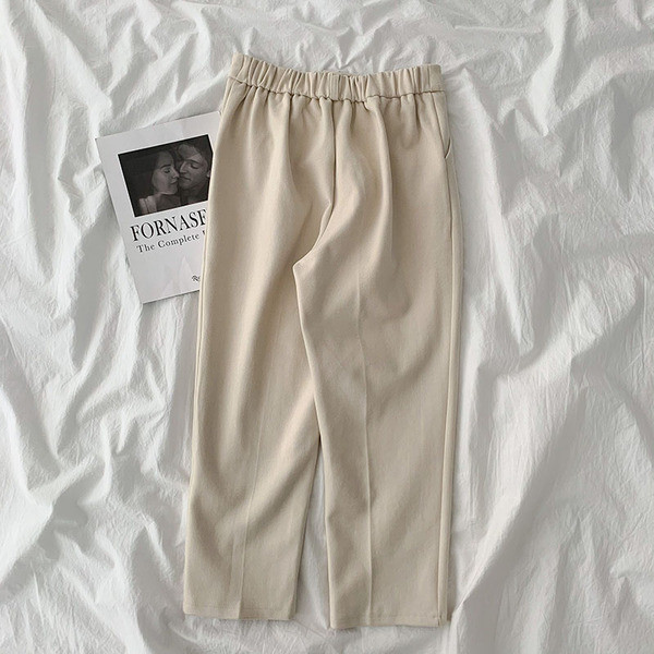 Moodsad kõrge vöökohaga naiste sirged püksid