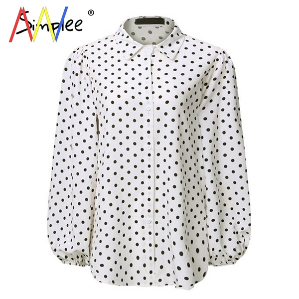 Модерна дамска риза с класическа яка и широки  ръкави