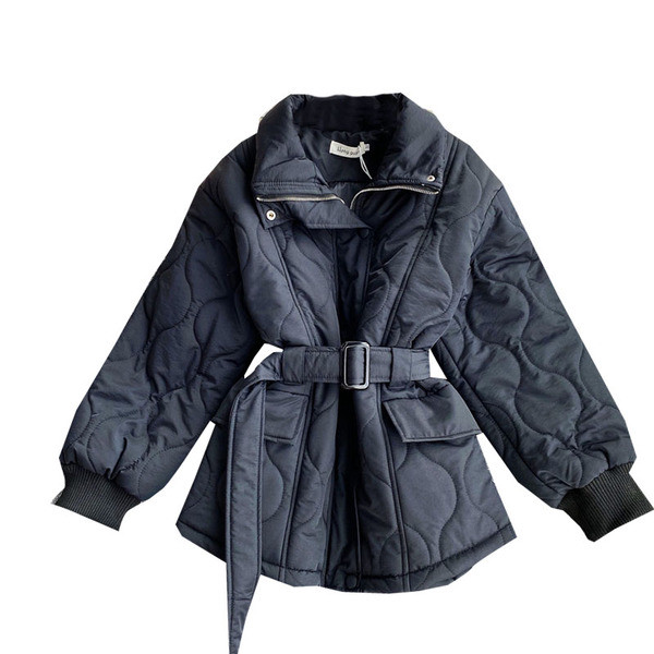 Uus mudel naiste talvejope vöö ja taskutega