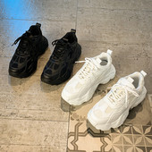 Γυναικεία casual αθλητικά παπούτσια με σόλα 6 cm