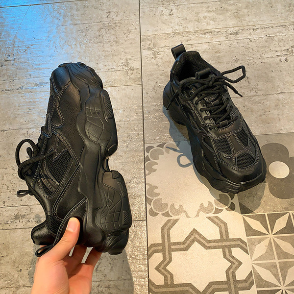 Γυναικεία casual αθλητικά παπούτσια με σόλα 6 cm