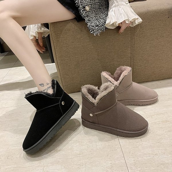 Uus mudel lameda talla ja udusulgedega naiste saapad