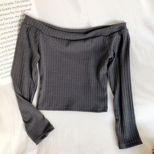 Aktuelna ženska bluza sa lađa izrezom