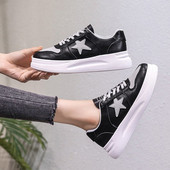 Ženske tenisice i ravni potplat s vezicama