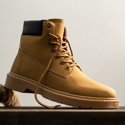 Eco-nahast meeste talvesaapad paeltega