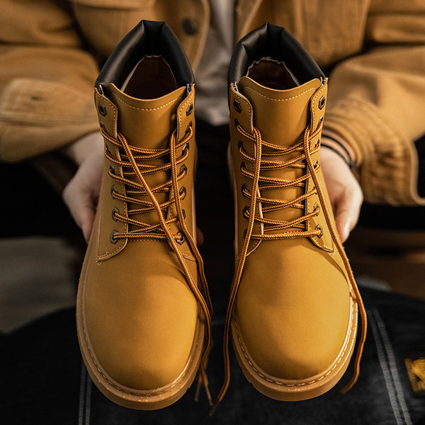 Eco-nahast meeste talvesaapad paeltega