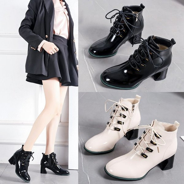 Naiste ökonahast saapad kontsa ja lukuga