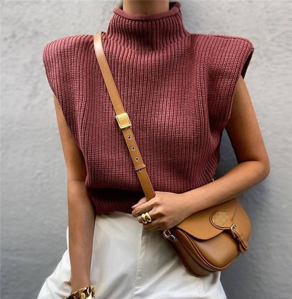 Γυναικείο πουλόβερ με κολάρο