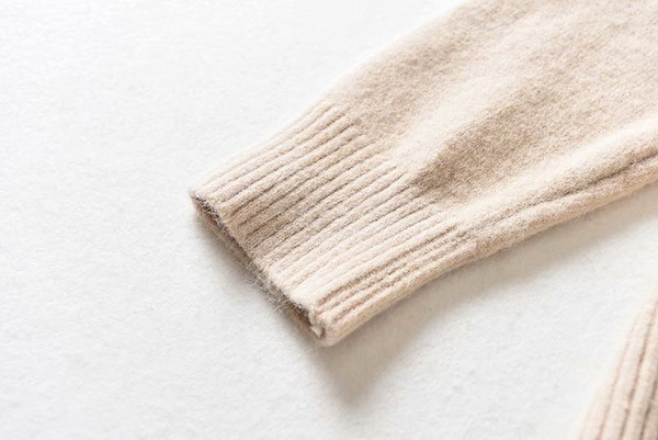 Naiste kootud kampsun polo kraega