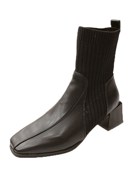 Naiste saapad - ümara soki tüüpi mudel