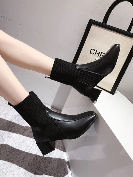 Naiste saapad - ümara soki tüüpi mudel