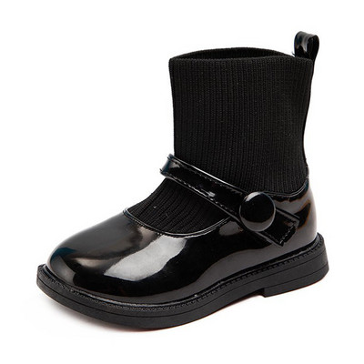 Νέο μοντέλο παιδικές μπότες  ε ζεστή επένδυση για κορίτσια