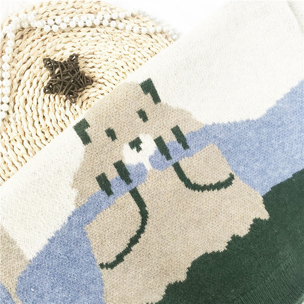 Naiste vabaaja kampsun - ümara kaelusega ja pikkade varrukatega