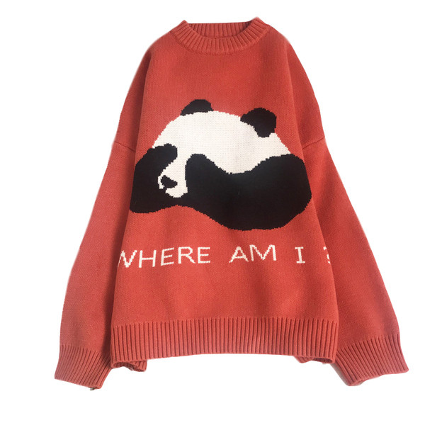 Plataus modelio moteriškas megztinis su ovalia iškirpte ir ilgomis rankovėmis