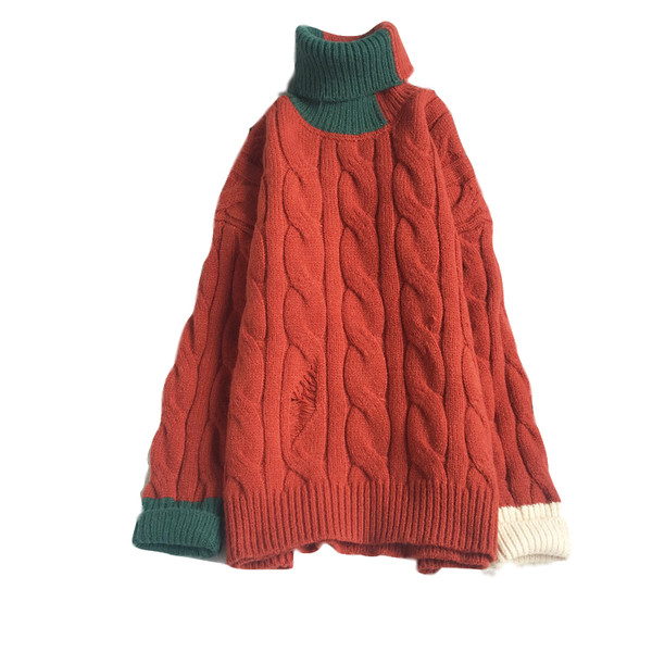 Laia mudeliga naiste kampsun polo kraega