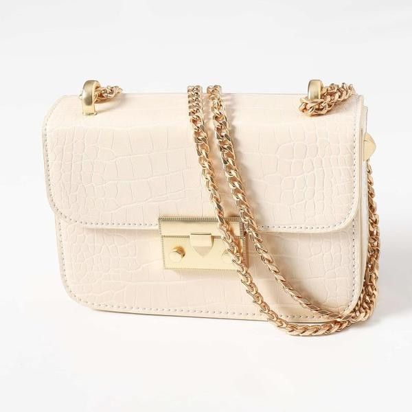 Naujo modelio moteriška rankinė su metaline rankena