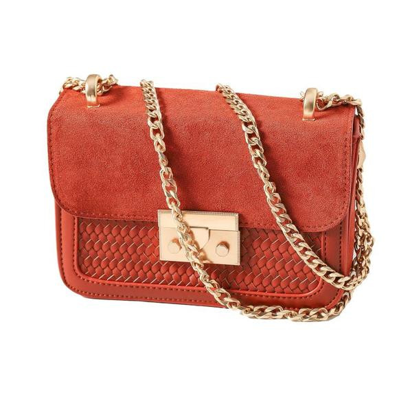 Naujo modelio moteriška rankinė su metaline rankena