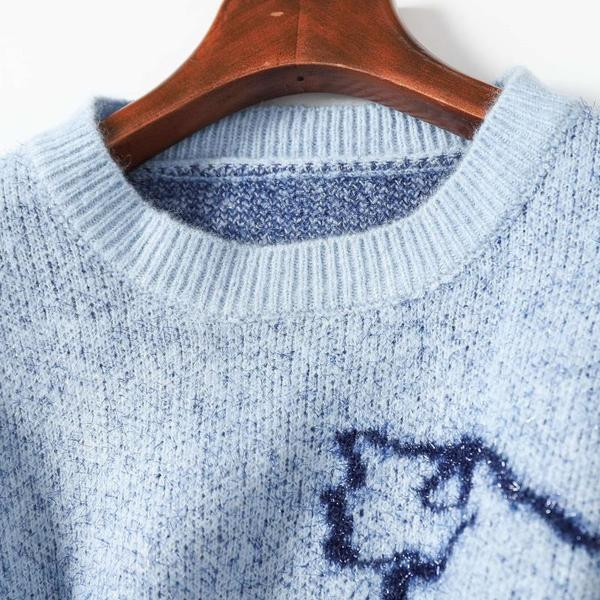 Πουλόβερ για γυναίκες με οβάλ λαιμόκοψη