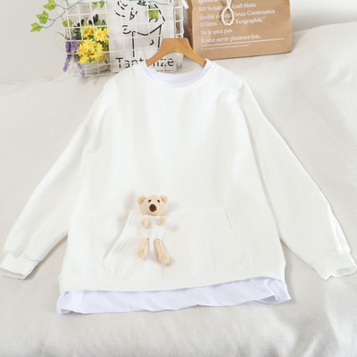 Tasku ja 3D elemendiga vabaaja meeste pluus