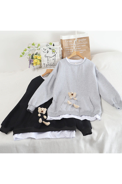 Tasku ja 3D elemendiga vabaaja meeste pluus