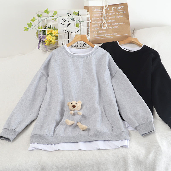 Tasku ja 3D elemendiga vabaaja meeste pluus