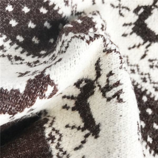 Πλεκτό γυναικείο πουλόβερ με γιακά