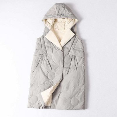 Pikad nööpide ja kapuutsiga fliisvest